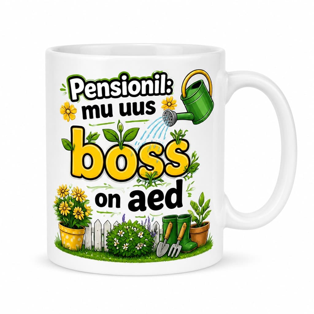 Naljakas pensionikingitus - Pensionil: mu uus boss on aed
