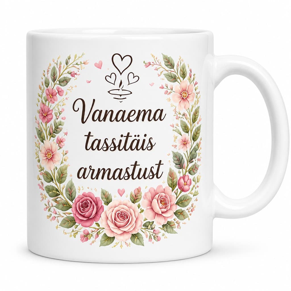 T-särk vanaemale — Vanaema tassitäis armastust